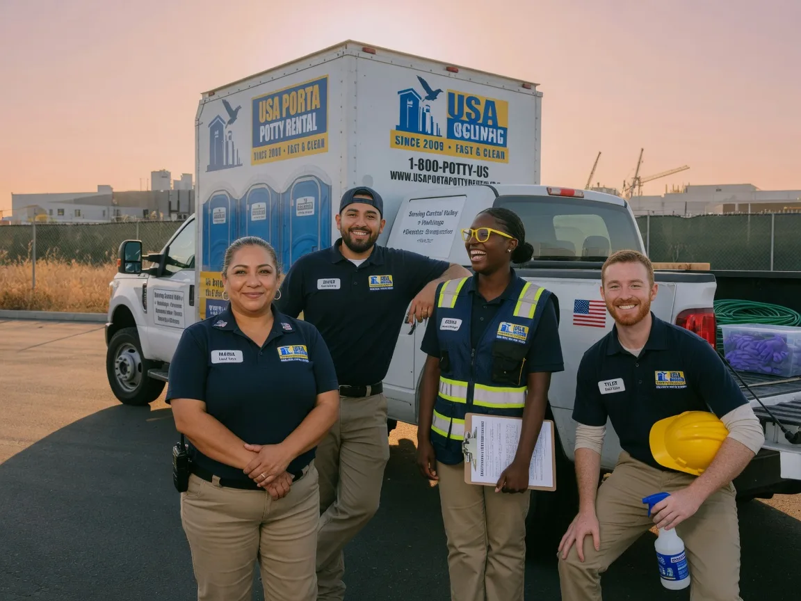 Portable Toilet Rental company in Burnham, PA